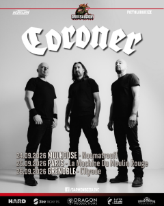 Coroner @ L'Ilyade - Seyssinet, France [26/09/2026]