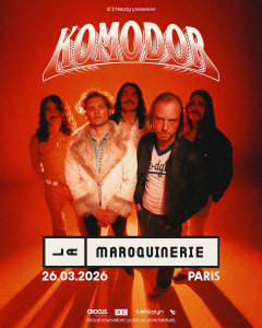 Komodor @ La Maroquinerie - Paris, France [26/03/2026]