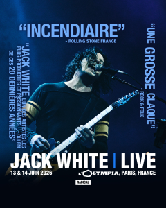 Jack White @ L'Olympia - Paris, France [14/06/2026]