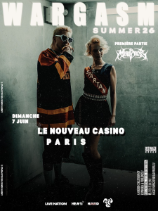 Wargasm @ Le Nouveau Casino - Paris, France [07/06/2026]