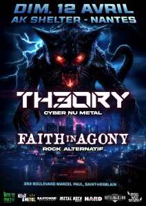 Th3ory @ AK Shelter - Nantes, France [12/04/2026]