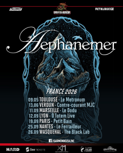 Aephanemer @ MJC Contre-Courant - Verdun, France [13/06/2026]
