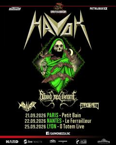 Havok @ Ô Totem Live (ex-MJC Ô Totem) - Rillieux-la-Pape, France [25/09/2026]