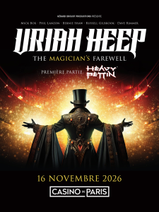 Uriah Heep @ Le Casino de Paris - Paris, France [16/11/2026]