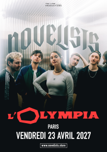 Novelists @ L'Olympia - Paris, France [23/04/2027]