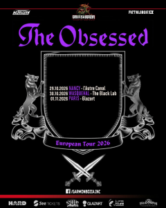 The Obsessed @ Glazart - Paris, France [01/11/2026]