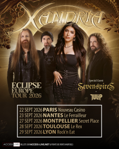 Xandria @ Rock 'n Eat - Lyon, France [29/09/2026]