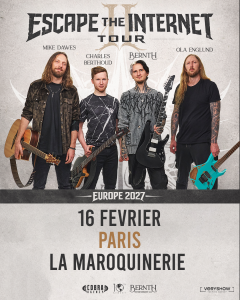 Escape The Internet @ La Maroquinerie - Paris, France [16/02/2027]