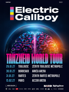 Electric Callboy @ Accor Arena (ex-AccorHotels Arena, ex-Palais Omnisports Paris Bercy) - Paris, France [15/02/2027]