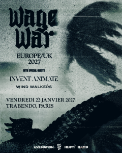 Wage War @ Le Trabendo - Paris, France [22/01/2027]