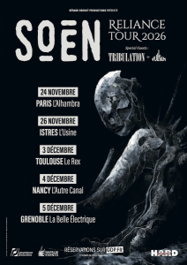 Soen @ L'Alhambra - Paris, France [24/11/2026]