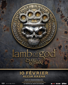 Five Finger Death Punch @ Accor Arena (ex-AccorHotels Arena, ex-Palais Omnisports Paris Bercy) - Paris, France [10/02/2027]