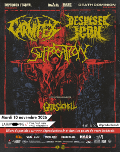 CARNIFEX @ La Rayonne - Villeurbanne, France [10/11/2026]