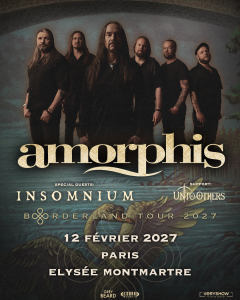 Amorphis @ L'Elysée Montmartre - Paris, France [12/02/2027]