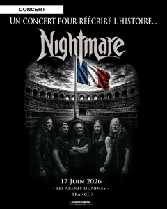 Nightmare @ Festival de Nîmes - Nîmes, France [17/06/2026]