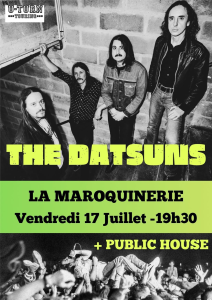 The Datsuns @ La Maroquinerie - Paris, France [17/07/2026]