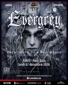 Evergrey @ Petit Bain - Paris, France [07/12/2026]