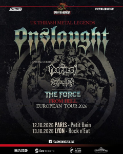 Onslaught @ Petit Bain - Paris, France [12/10/2026]