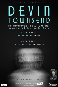 Devin Townsend @ Le Bataclan - Paris, France [22/09/2026]