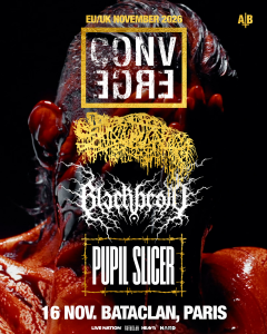 Converge @ Le Bataclan - Paris, France [16/11/2026]
