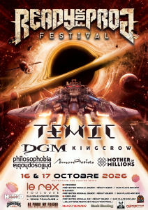 Ready For Prog Festival @ Le Rex - Toulouse, France [17/10/2026]