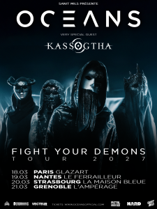Oceans @ L'Ampérage - Grenoble, France [21/03/2027]