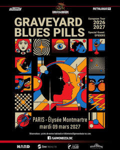 Graveyard & Blues Pills @ Elysée Montmartre - Paris, France [09/03/2027]