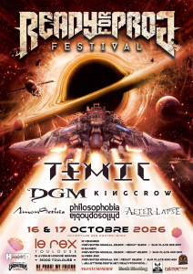 Ready For Prog Festival @ Le Rex - Toulouse, France [17/10/2026]