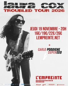 Laura Cox @ L'Empreinte - Savigny-le-Temple, France [18/09/2026]