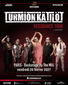 Turmion Kätilöt @ Backstage By The Mill - Paris, France [26/02/2027]