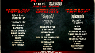 XTREME FEST 2015 L'ordre des groupes et pass 1 et 2 jours disponibles
