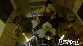 FLESHDOLL : Drums recording 2015 (teaser) 