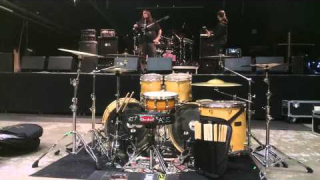 Junior Rodriguez : "Drums Setup Timelapse" (LOUDBLAST - Death Dta Tour) 
