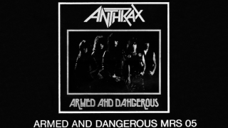 ANTHRAX : "Armed and Dangerous" Publicité U.S.A./U.S. ad