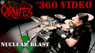 CARNIFEX "Six Feet Closer To Hell" (360 Drum Playthrough Video)