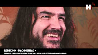 Robb Flynn (Machine Head) Exclusive Heavy1/Hard Force interview