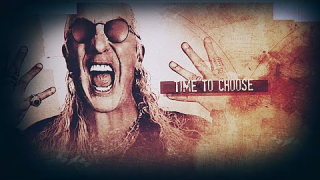 Dee Snider Feat. George "Corpsegrinder" Fisher "Time To Choose"  (Lyric Video)