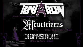 TENTATION, MEURTRIERES & DIONYSIAQUE En concert au Black Block en Avignon