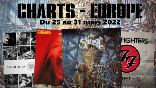 TOP ALBUMS EUROPÉEN Les meilleures ventes en France, Allemagne, Belgique et Royaume-Uni du 25 au 31 mars 2022