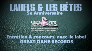 LABELS ET LES BETES - 5e anniversaire Interview Raphaël Pruvost (Great Dane Records)