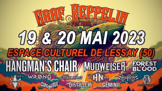 GRAF ZEPPELIN FESTIVAL Du Stoner à la tonne les 19 & 20 mai à Lessay (Normandie)