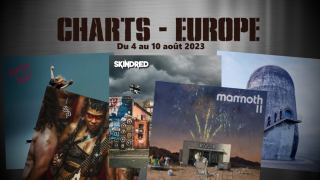  TOP ALBUMS EUROPÉEN Les meilleures ventes en France, Allemagne, Belgique et Royaume-Uni du 4 au 10 août 2023