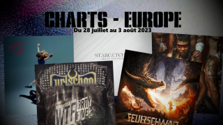  TOP ALBUMS EUROPÉEN Les meilleures ventes en France, Allemagne, Belgique et Royaume-Uni du 28 juillet au 3 août 2023