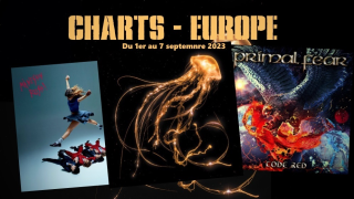  TOP ALBUMS EUROPÉEN Les meilleures ventes en France, Allemagne, Belgique et Royaume-Uni du 1er au 7 septembre 2023
