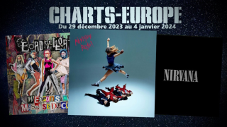  TOP ALBUMS EUROPÉEN Les meilleures ventes en France, Allemagne, Belgique et Royaume-Uni du 29 décembre au 4 janvier 2024