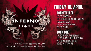 INFERNO METAL FESTIVAL 2025 @ Oslo (Jour 2)