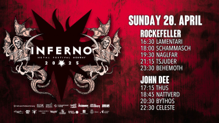INFERNO METAL FESTIVAL 2025 @ Oslo (Jour 4)