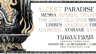TYRANT FEST 2025 Le festival noir approche, les 18 & 19 octobre à Oignies et Lille