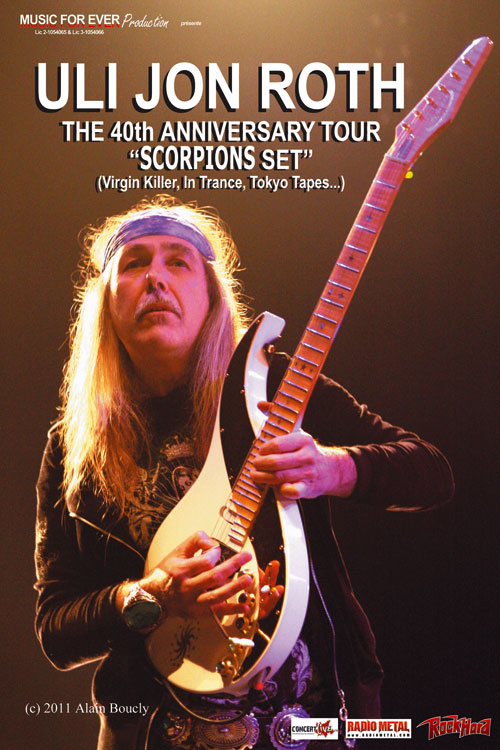 Concerts > Uli Jon Roth @ L'Océanis - Ploemeur, Bretagne, France [08/11 ...