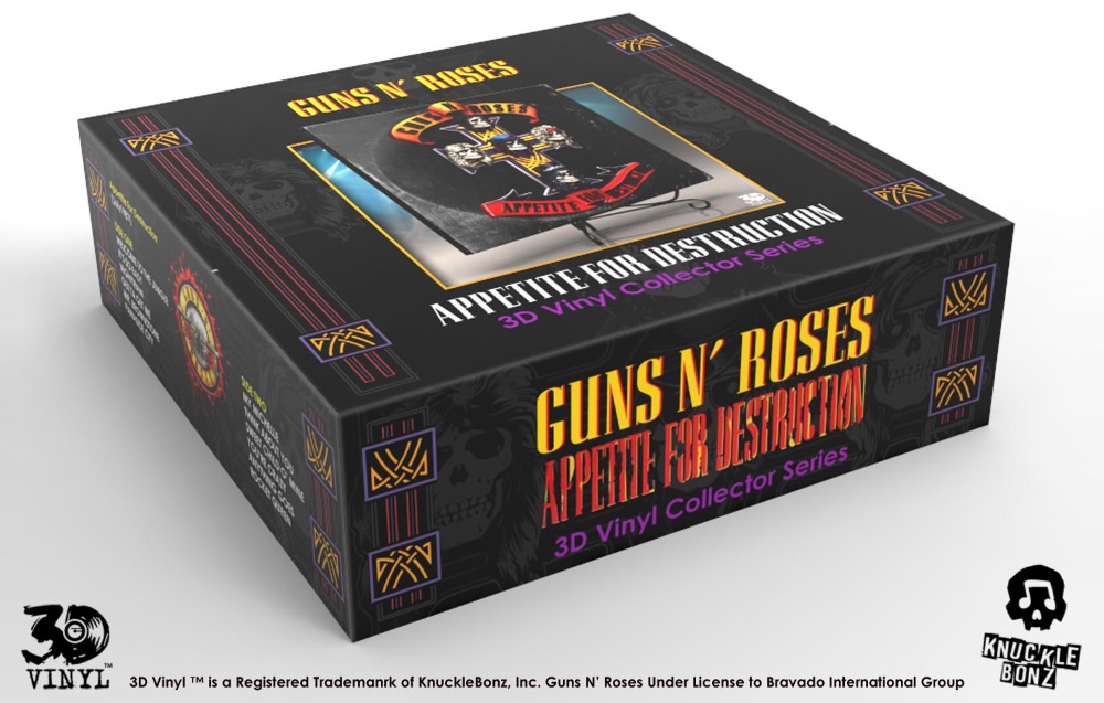 Guns N' Roses reeditará 'Appetite for Destruction' con portada en 3D